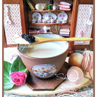 ⁂豆乳生姜＆なつめ⁂葛湯で温効果⁂